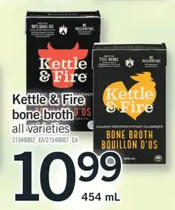 Fortinos KETTLE & FIRE BONE BROTH offer