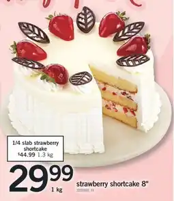 Fortinos strawberry shortcake 8, 1 KG offer