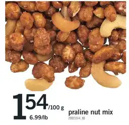 Fortinos PRALINE NUT MIX offer