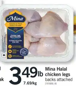 Fortinos MINA HALAL CHICKEN LEGS offer