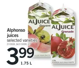 Fortinos ALPHONSO JUICES, 1.75 L offer