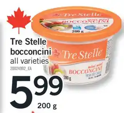 Fortinos TRE STELLE BOCCONCINI, 200 G offer