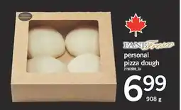 Fortinos PERSONAL PIZZA DOUGH, 908 g offer