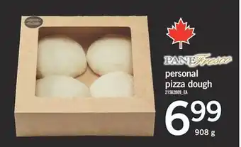 Fortinos PERSONAL PIZZA DOUGH, 908 g offer
