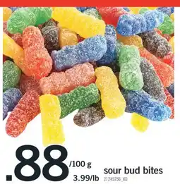Fortinos SOUR BUD BITES offer