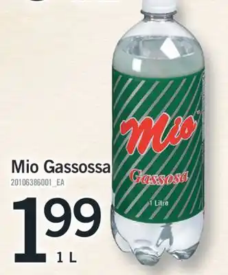 Fortinos MIO GASSOSSA, 1 L offer