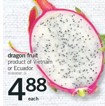 Fortinos DRAGON FRUIT offer