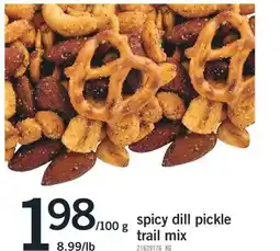Fortinos spicy dill pickle trail mix offer