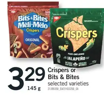 Fortinos CRISPERS OR BITS & BITES, 145 G offer