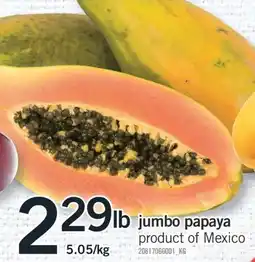 Fortinos JUMBO PAPAYA offer
