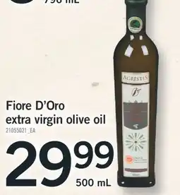 Fortinos FIORE D'ORO EXTRA VIRGIN OLIVE OIL 500 ML offer