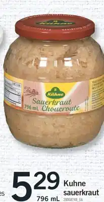 Fortinos KUHNE SAUERKRAUT, 796 mL offer