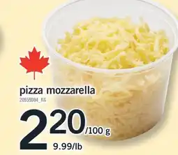 Fortinos PIZZA MOZZARELLA offer