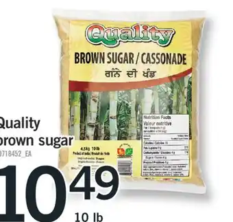 Fortinos QUALITY BROWN SUGAR, 10 LB offer