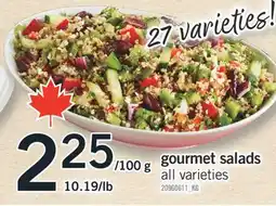 Fortinos GOURMET SALADS offer