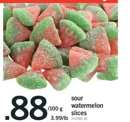 Fortinos SOUR WATERMELON SLICES offer