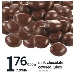 Fortinos MILK CHOCOLATE COVERED JUBES offer