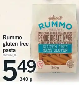 Fortinos RUMMO GLUTEN FREE PASTA, 340 G offer