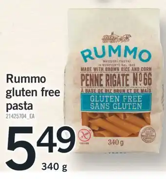 Fortinos RUMMO GLUTEN FREE PASTA, 340 G offer