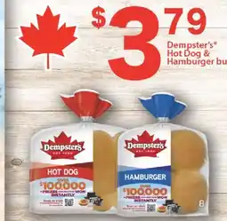 Fortinos DEMPSTER'S HOT DOG & HAMBURGER BUNS offer