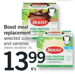 Fortinos BOOST MEAL REPLACEMENT, 6'S offer