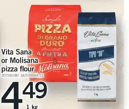 Fortinos VITA SANA OR MOLISANA PIZZA FLOUR, 1 KG offer