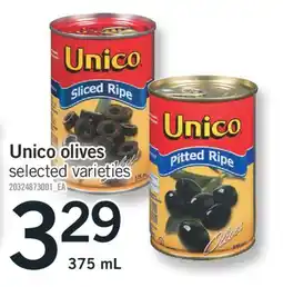 Fortinos UNICO OLIVES, 375 ML offer