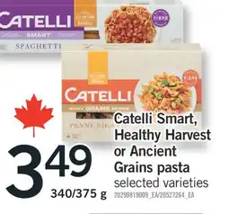 Fortinos CATELLI SMART, HEALTHY HARVEST OR ANCIENT GRAINS PASTA, 340/375 g offer