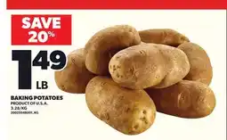 Loblaws BAKING POTATOES offer