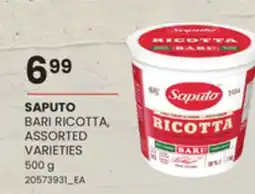 Loblaws SAPUTO BARI RICOTTA, 500G offer