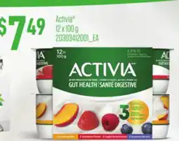 Loblaws ACTIVIA 12 X 100G offer