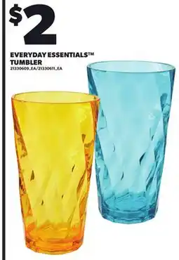 Loblaws EVERYDAY ESSENTIALS TUMBLER offer