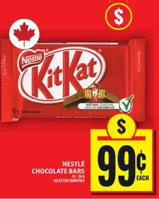 Food Basics NESTLÉ CHOCOLATE BARS offer