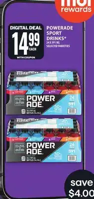 Food Basics POWERADE SPORT DRINKS offer