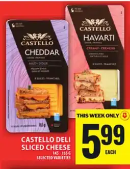 Food Basics CASTELLO DELI SLICED CHEESE offer