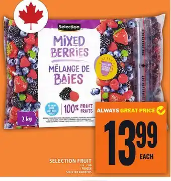 Food Basics SELECTION FRUIT offer