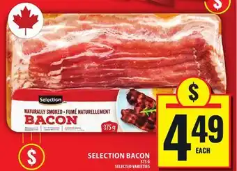 Food Basics SELECTION BACON offer