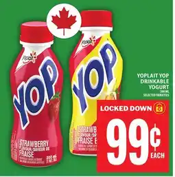 Food Basics YOPLAIT YOP DRINKABLE YOGURT offer