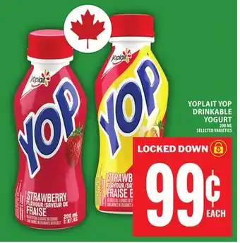 Food Basics YOPLAIT YOP DRINKABLE YOGURT offer