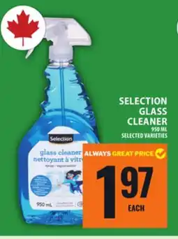 Food Basics SELECTION GLASS CLEANER offer