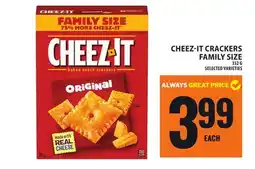 Food Basics CHEEZ-IT CRACKERS FAMILY SIZE offer