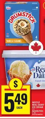 Food Basics NESTLÉ REAL DAIRY ICE CREAM OR NOVELTIES offer