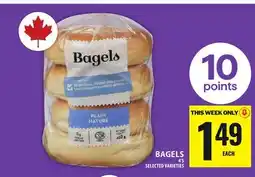 Food Basics BAGELS offer