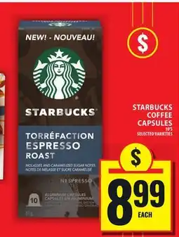 Food Basics STARBUCKS COFFEE offer