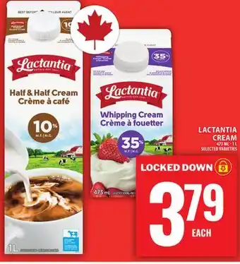 Food Basics LACTANTIA CREAM offer