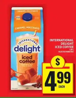 Food Basics INTERNATIONAL DELIGHT ICED COFFEE offer