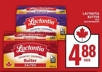 Food Basics LACTANTIA BUTTER offer