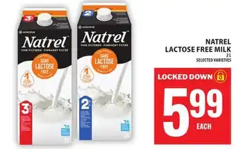 Food Basics NATREL LACTOSE FREE MILK offer