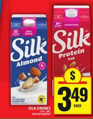 Food Basics SILK DRINKS offer