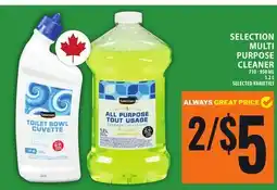 Food Basics SELECTION MULTI PURPOSE CLEANER offer